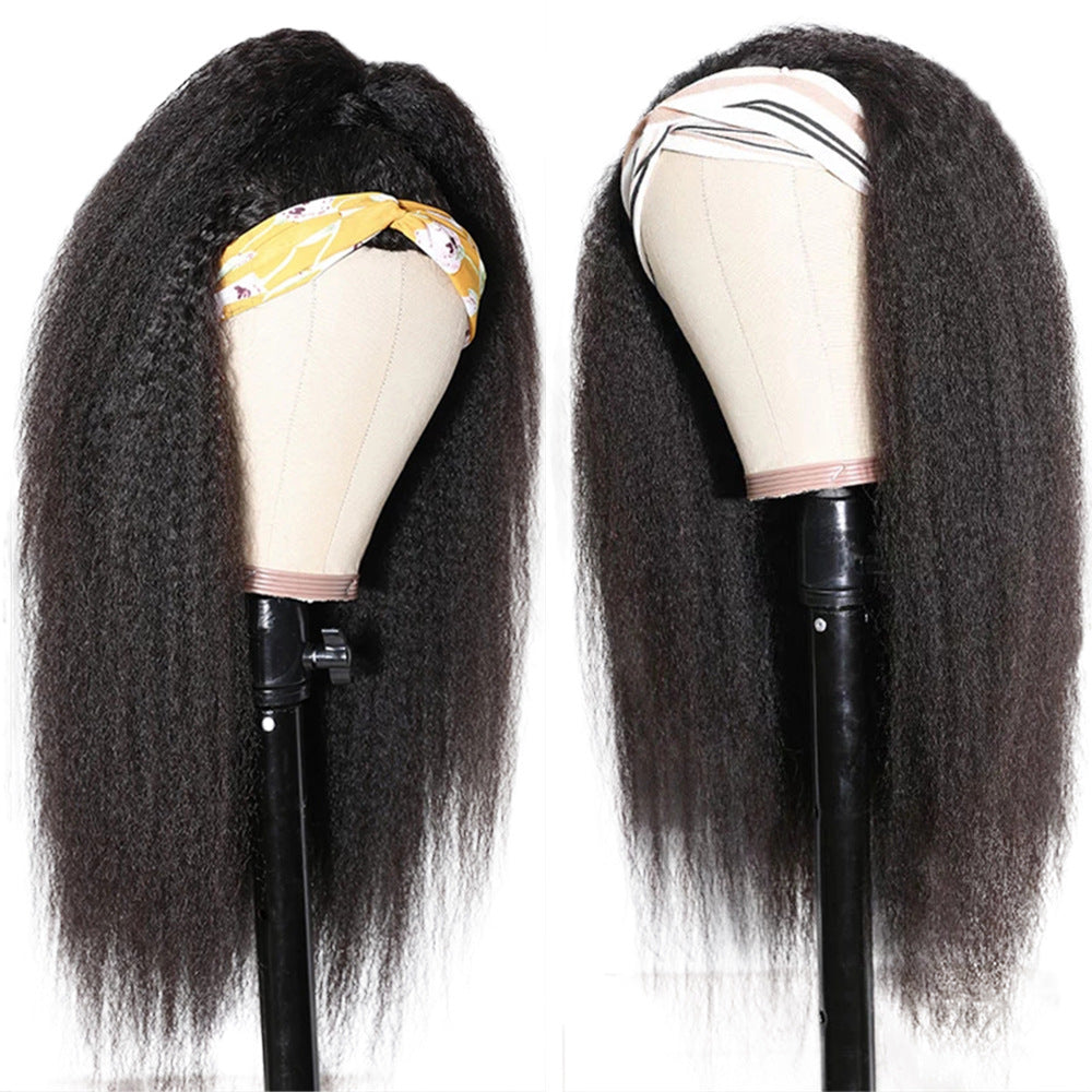 Perruque en cheveux humains