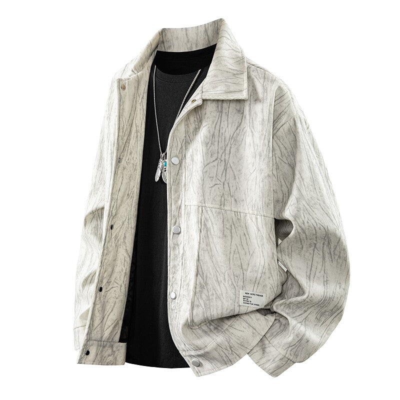 Veste vintage décontractée pour homme