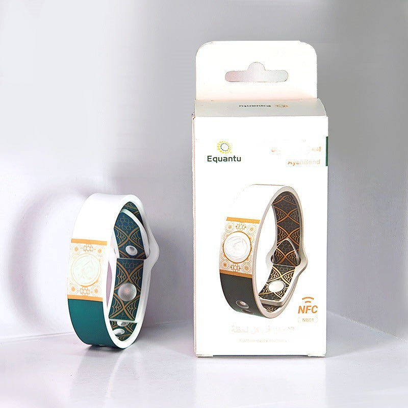 Bracelet audio NFC intelligent avec lecture tactile