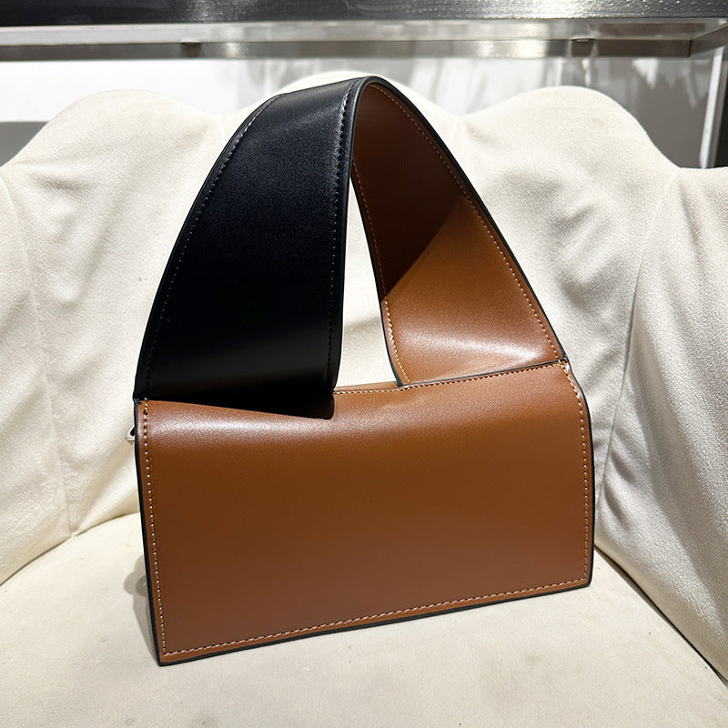 Sac bandoulière tendance à couleurs contrastées
