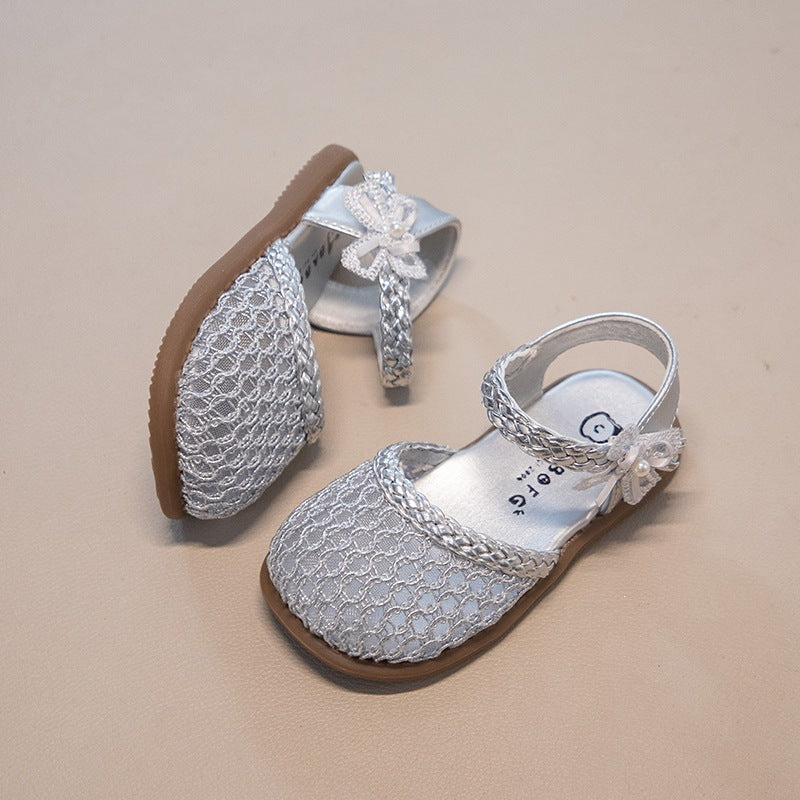 Sandales en maille tressée pour enfants