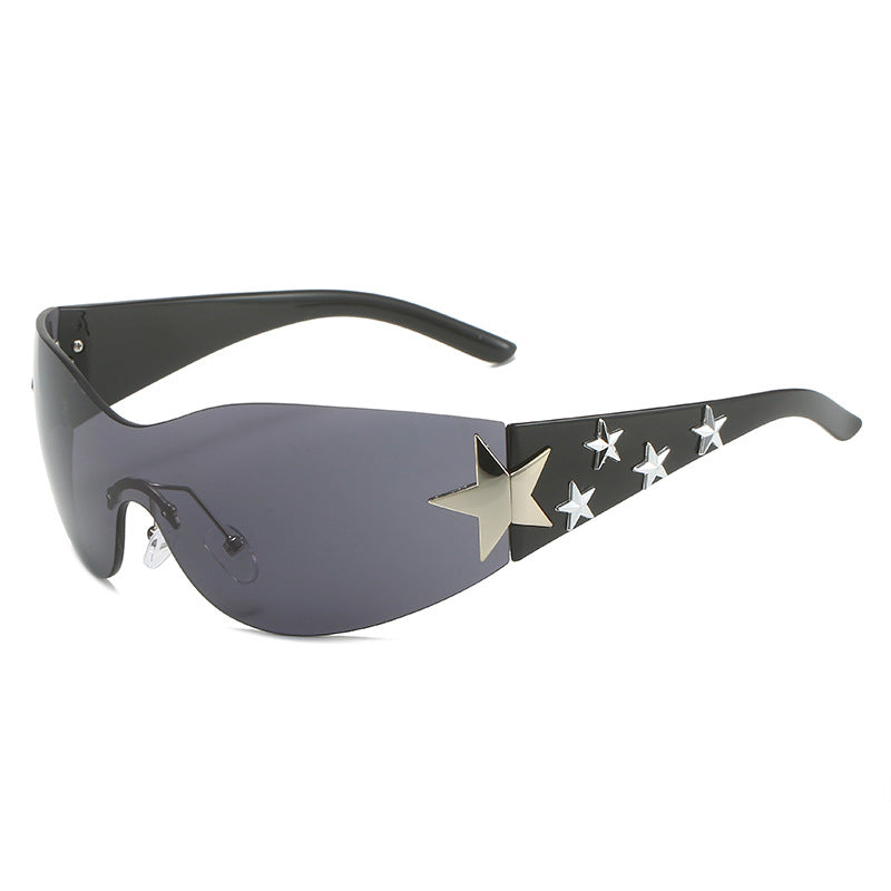 Lunettes de soleil serties de diamants