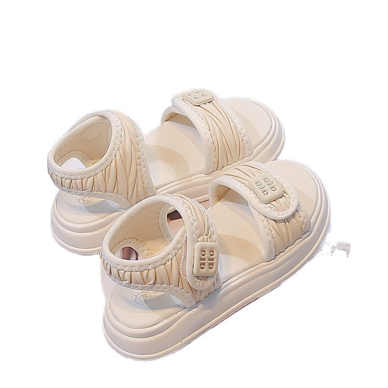 Sandales à semelle souple pour filles