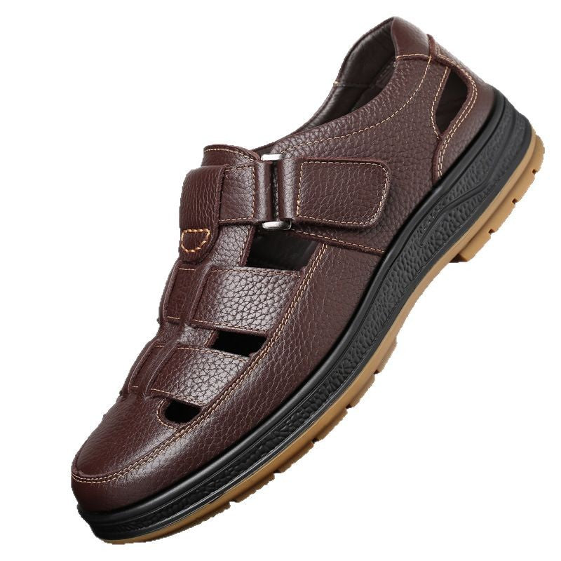 sandales en cuir pour hommes