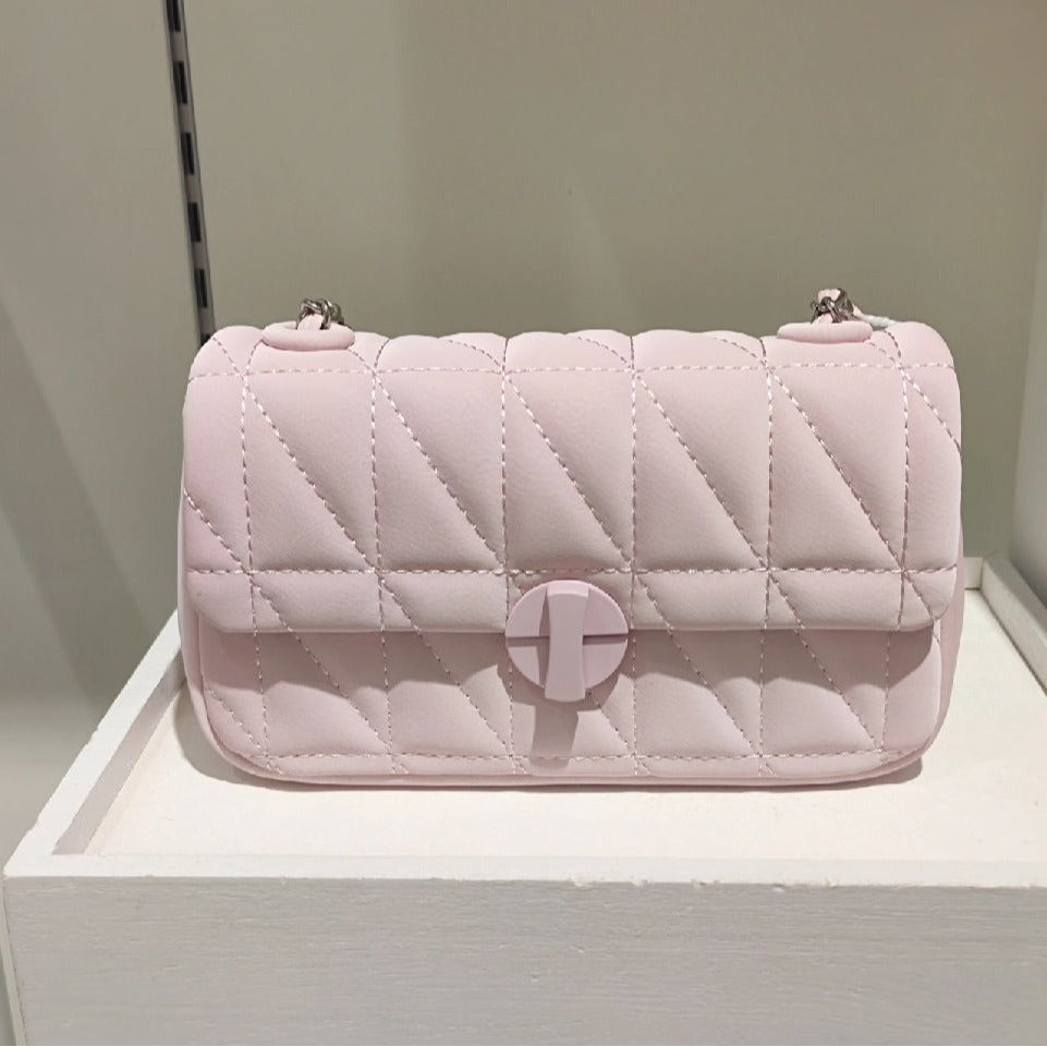 Sac bandoulière matelassé à chaîne