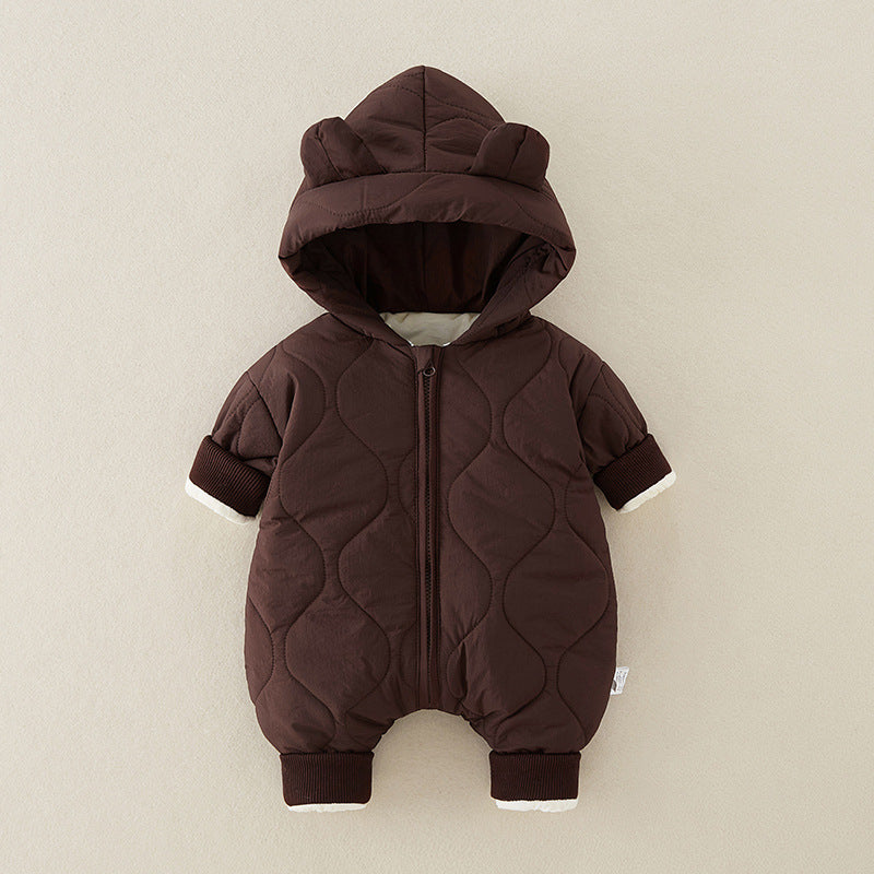 Combinaison d'hiver en coton pour bébé