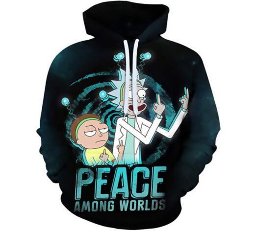 Sweat à capuche imprimé 3D