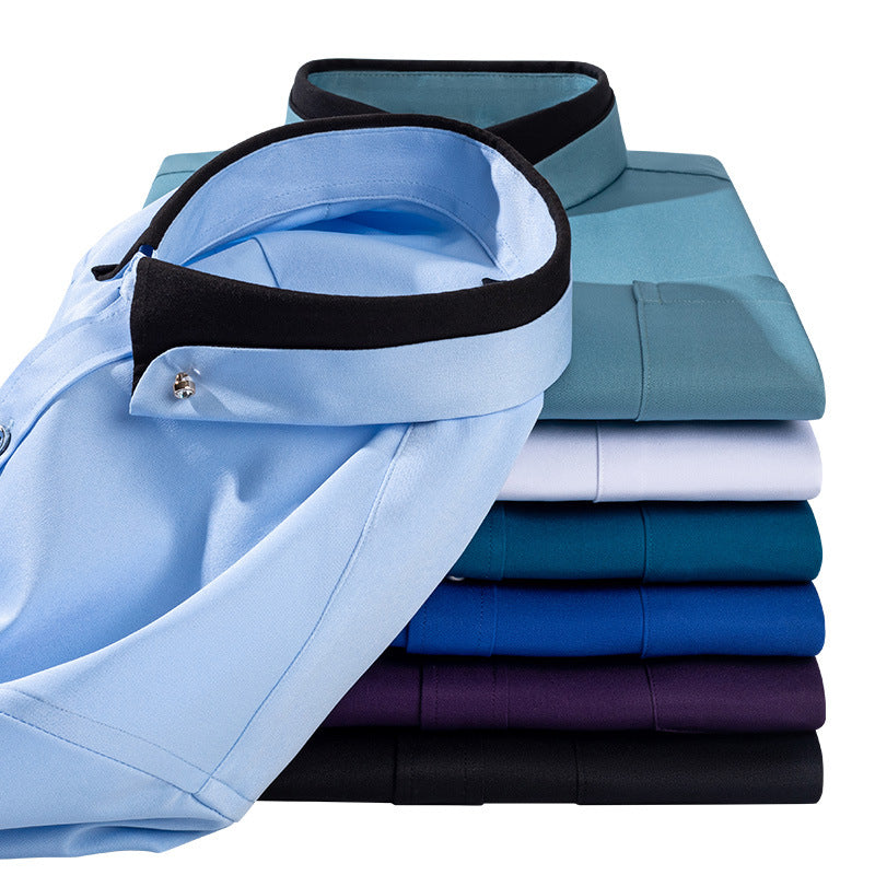 Chemise décontractée à manches longues pour homme