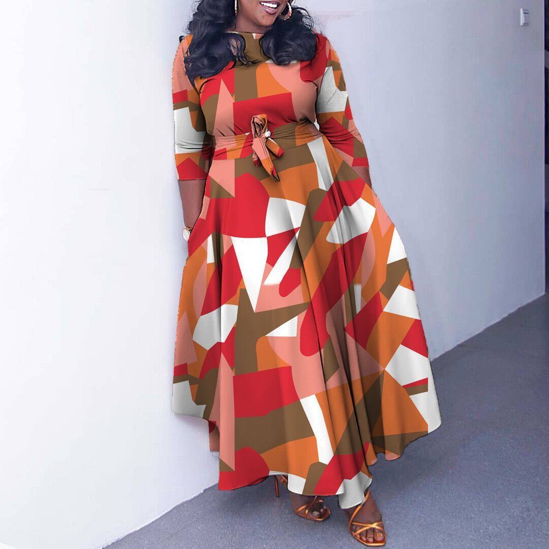 Robe tricotée pour femme