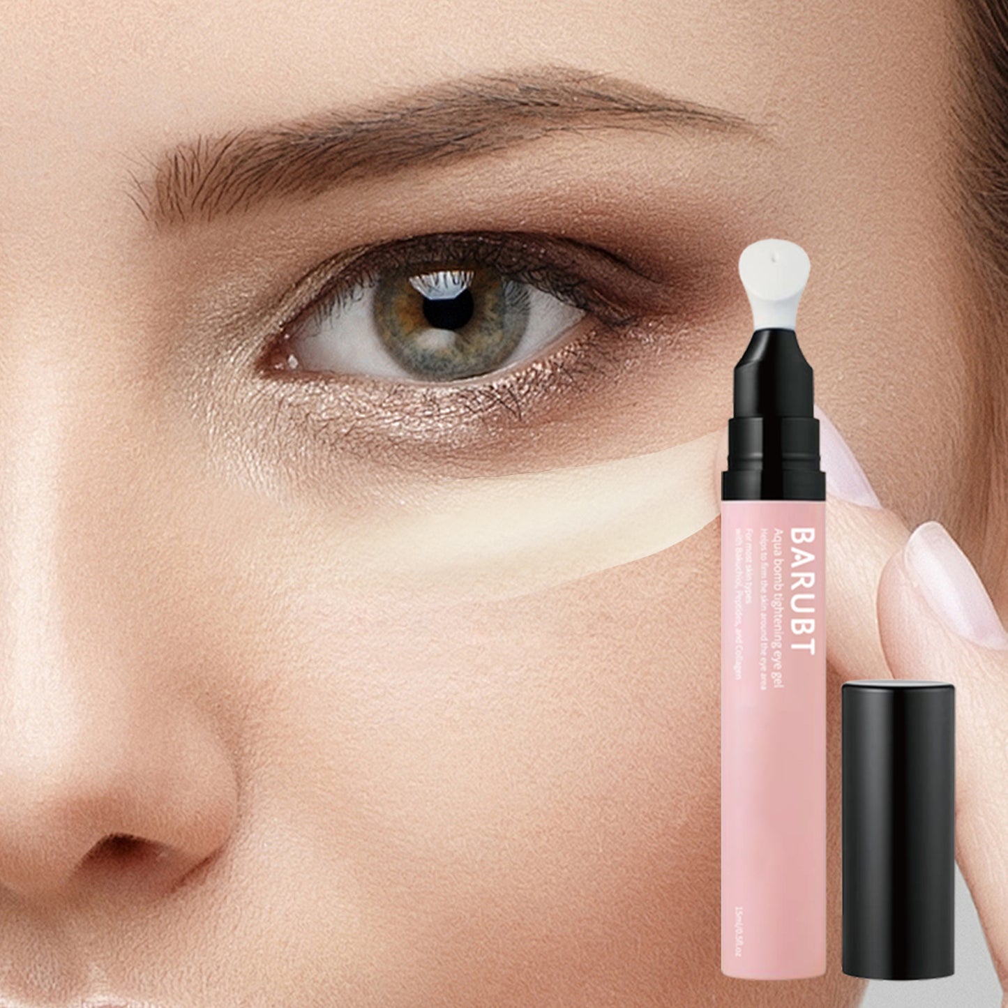 Essence de crème contour des yeux élastique à l'eau