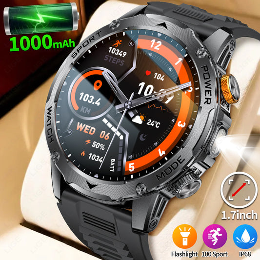 Montre intelligente Bluetooth avec suivi de santé