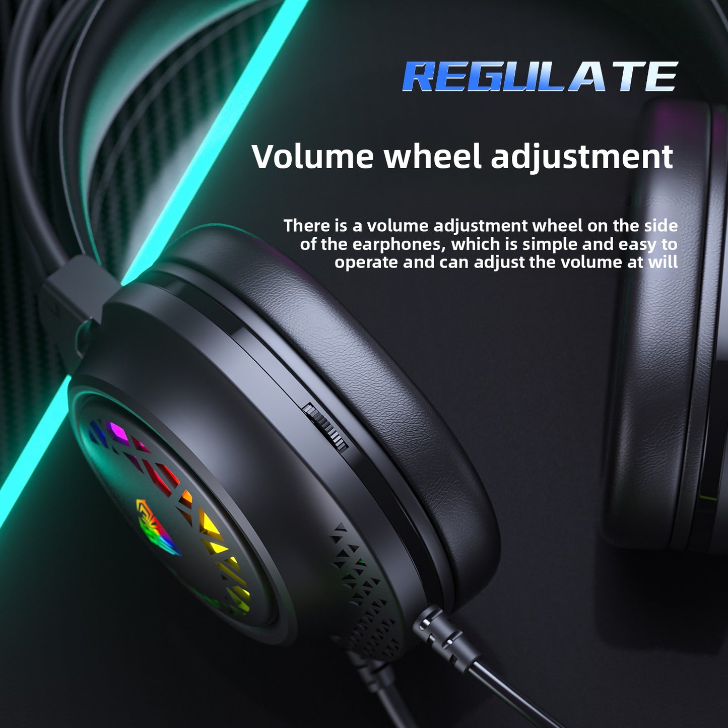 Casque de jeu filaire avec réduction de bruit