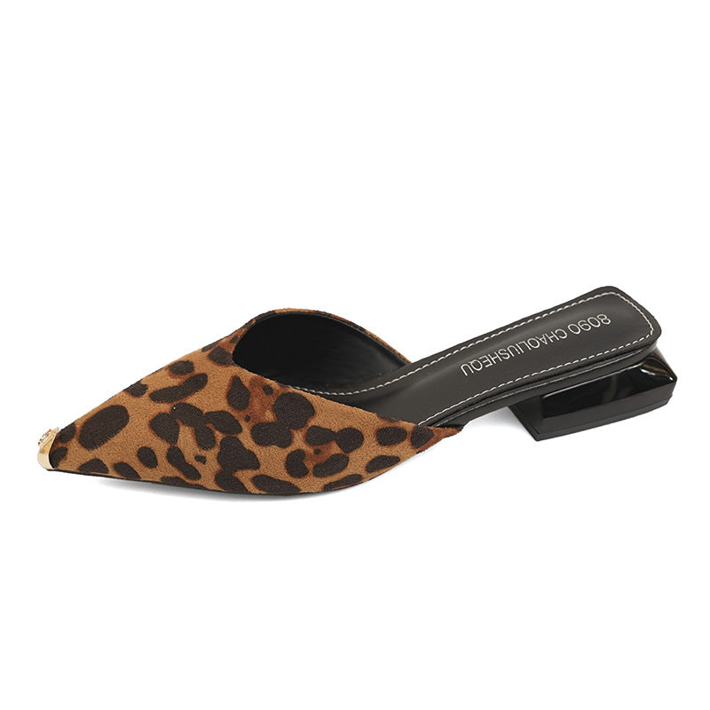 Chaussures :Demi-pantoufle Baotou