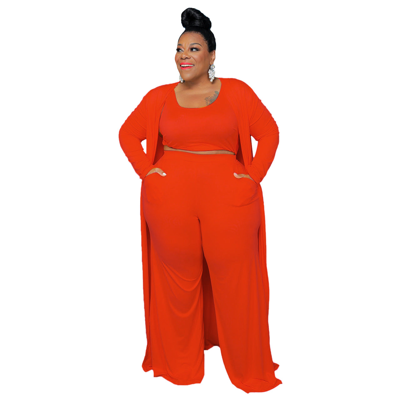 Habit :Ensemble de trois pièces pour femme
