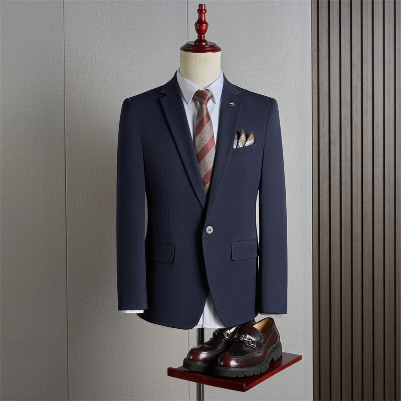 Ensemble de costume trois pièces homme coupe slim