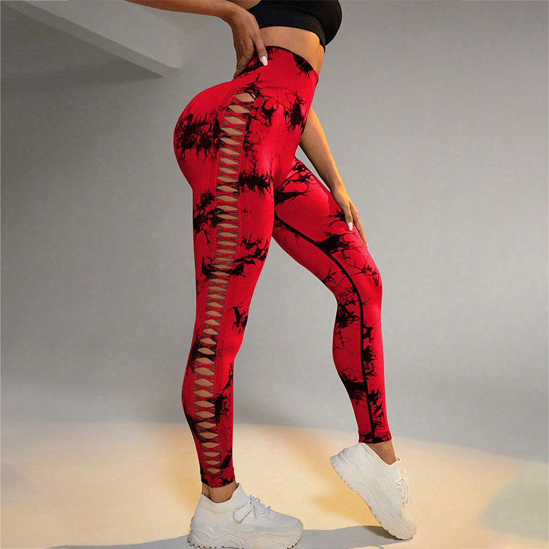 Leggings de yoga taille haute avec design qui remonte les fesses