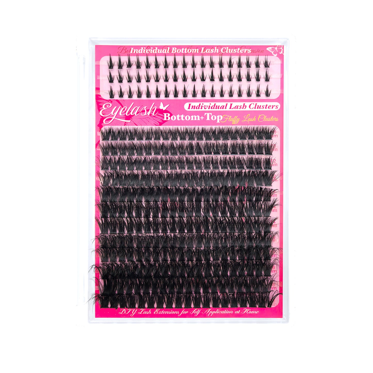 Faux cils volume duveteux pour cils inférieurs