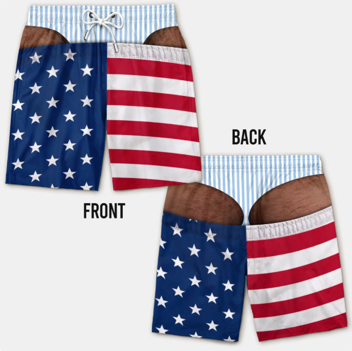 Pantalon de plage ample, short décontracté de vacances