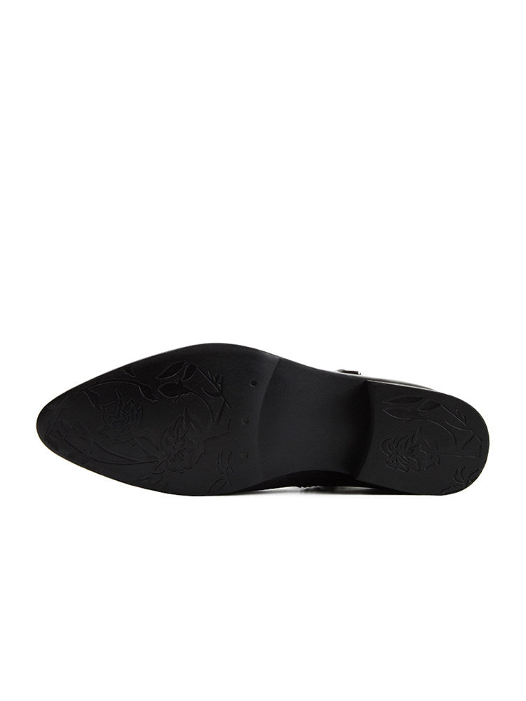 bottes en cuir pour hommes