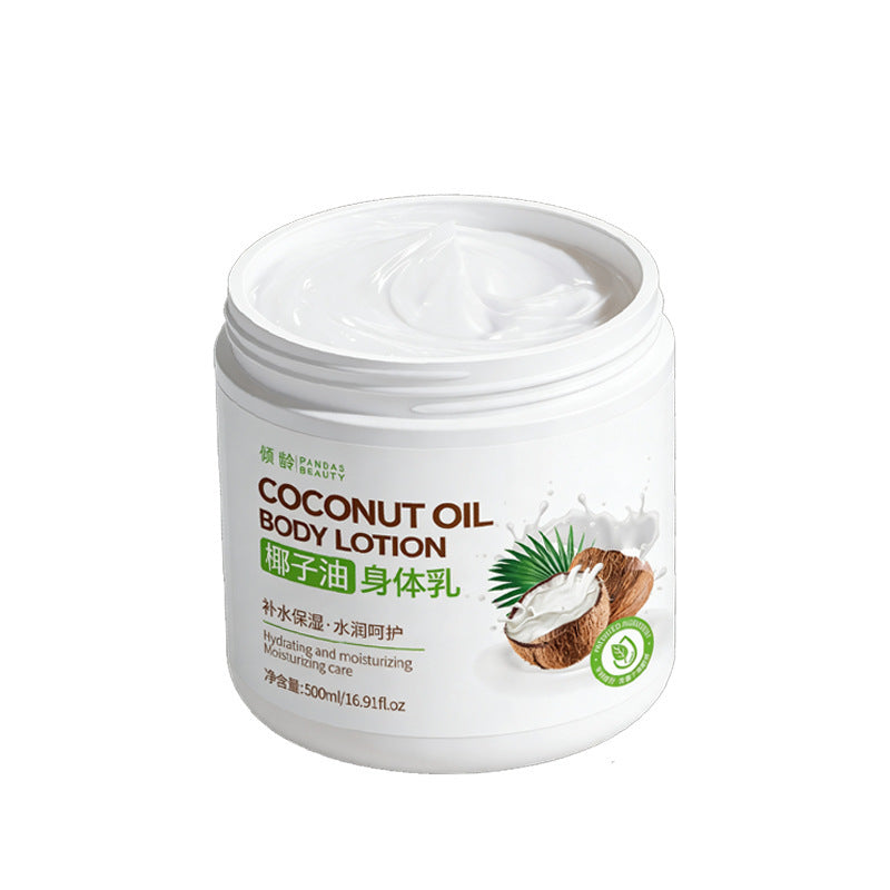 Lait corporel hydratant à l'huile de coco