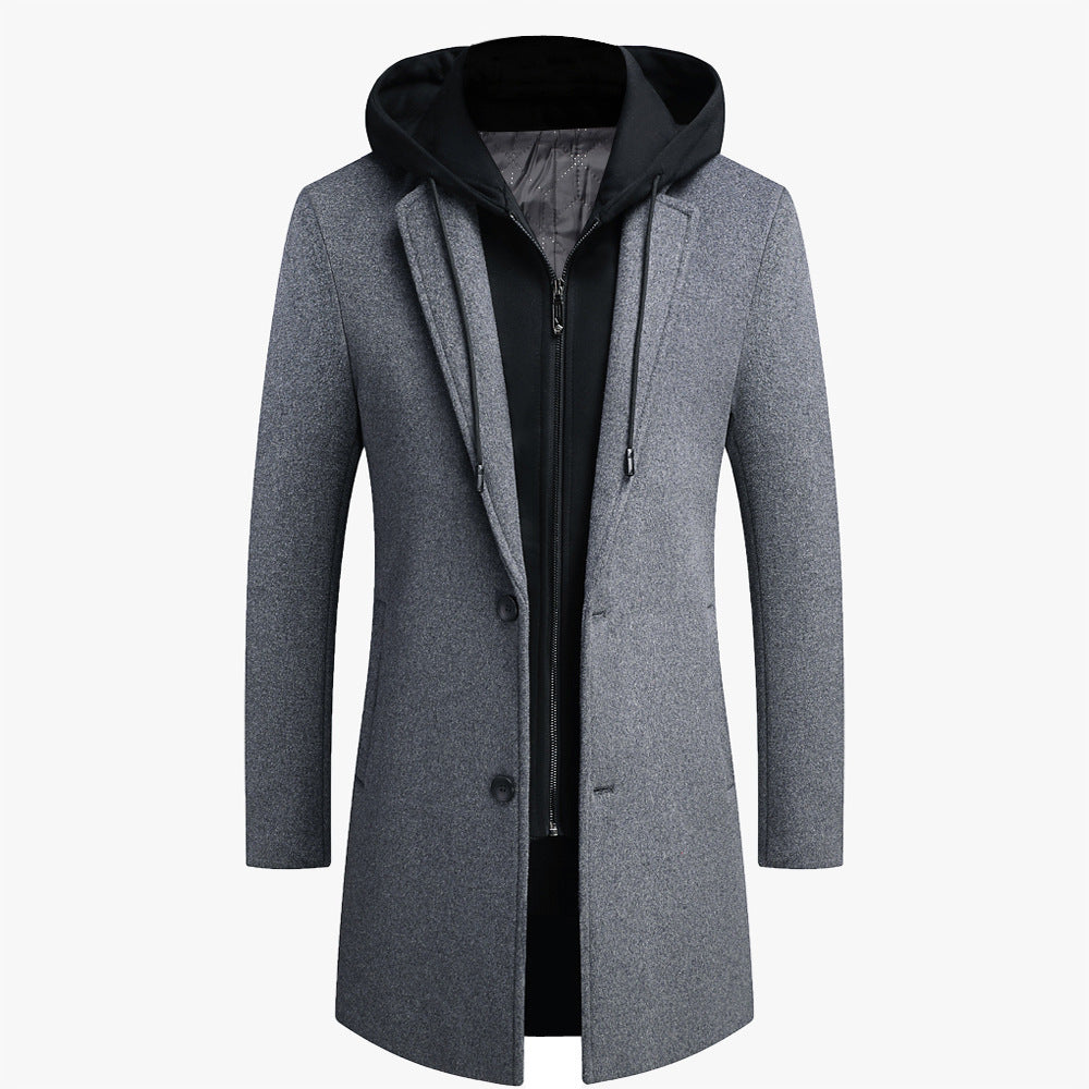 Manteau en laine pour homme