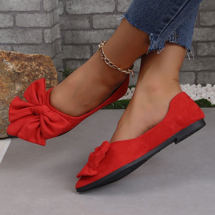 Chaussures plates pointues pour femmes