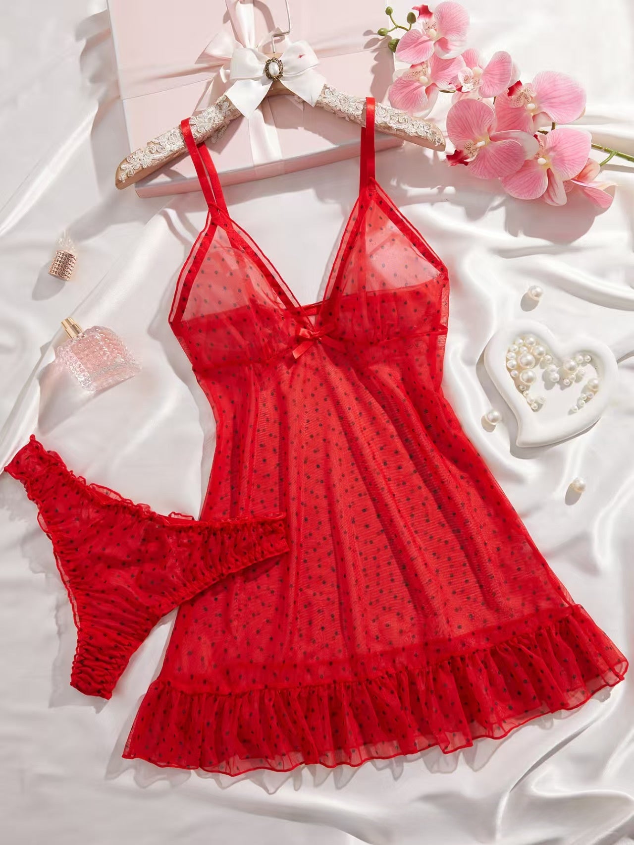 Habit :Lingerie avec jarretelles