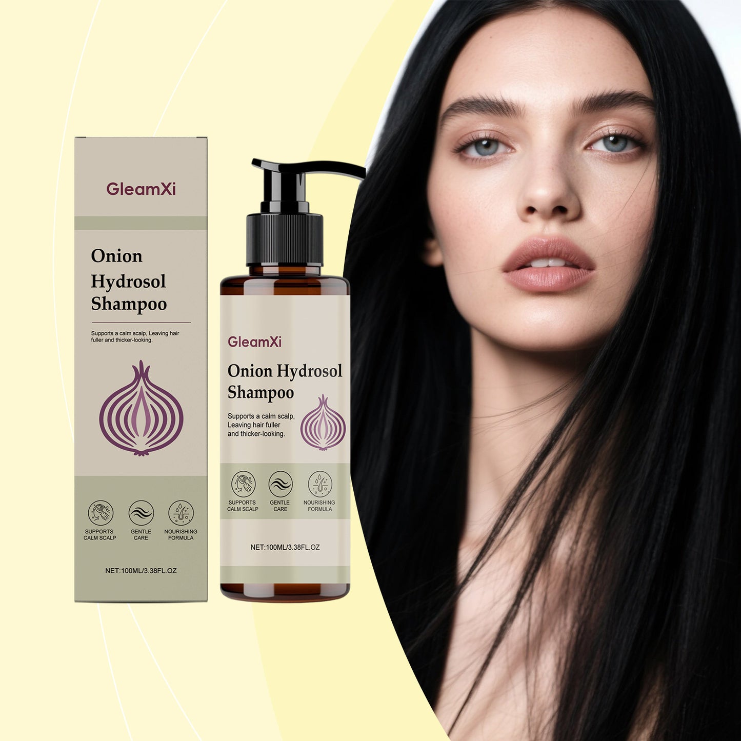 shampoing à l'oignon