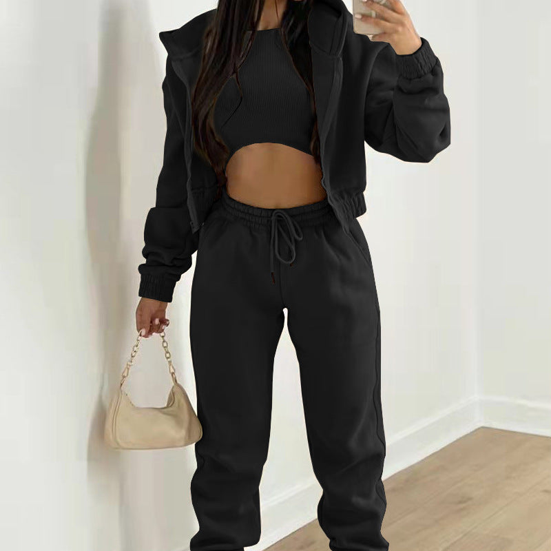 Sweat à capuche et pantalon décontractés pour femmes