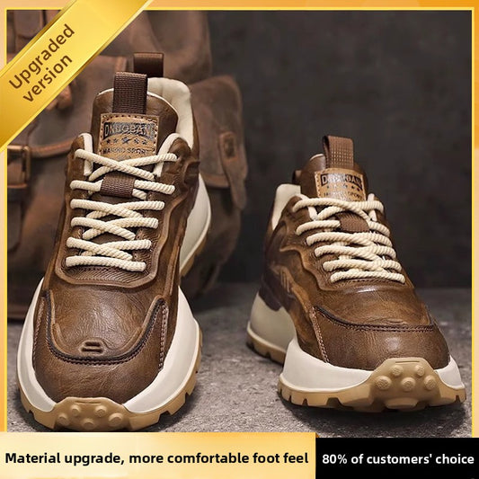 Chaussures de Papa Rétro à Plateforme