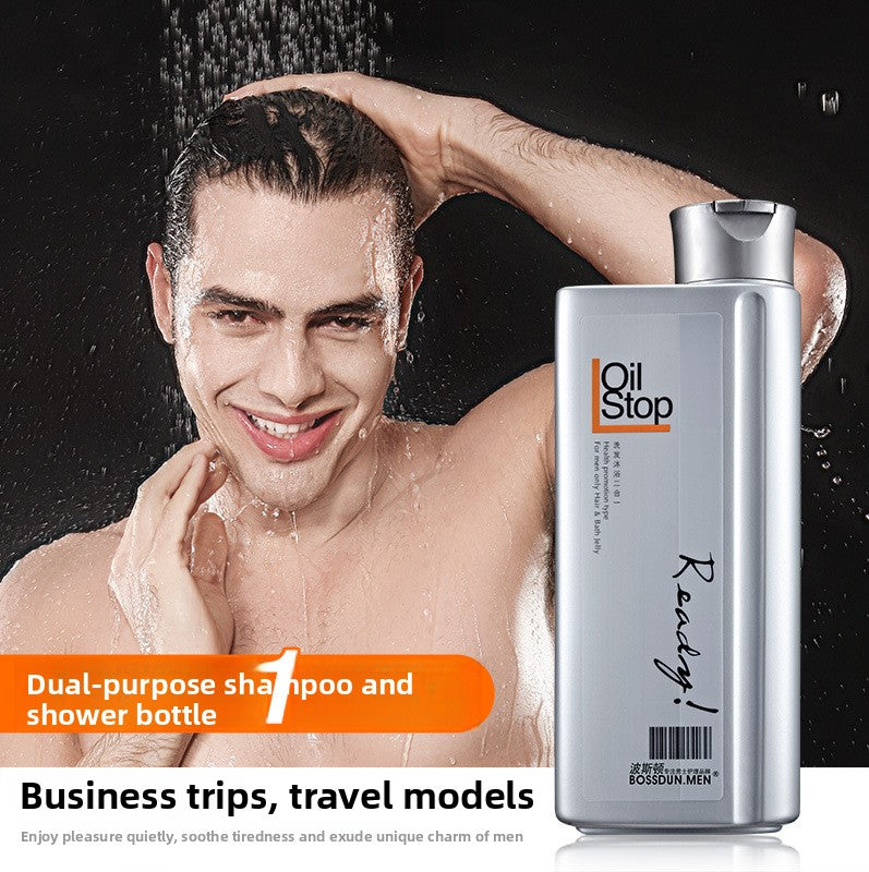 Shampoing et gel douche pour hommes 2 en 1