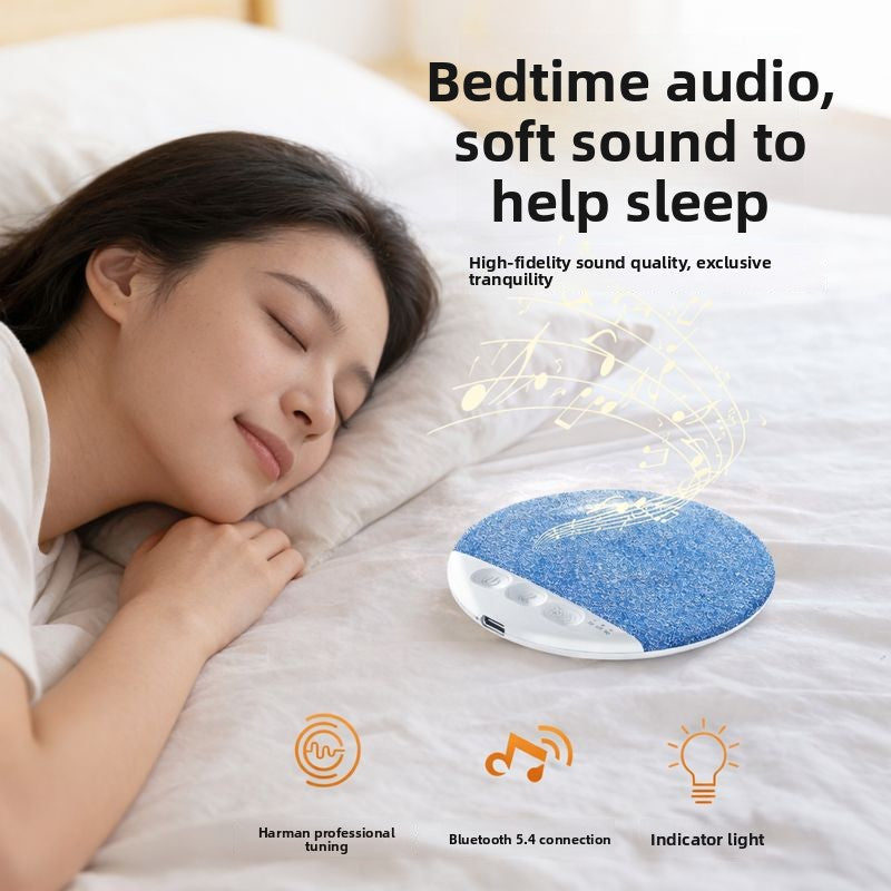 Oreiller avec enceinte Bluetooth et bruit blanc pour dormir