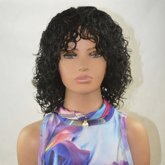 perruque en cheveux humains