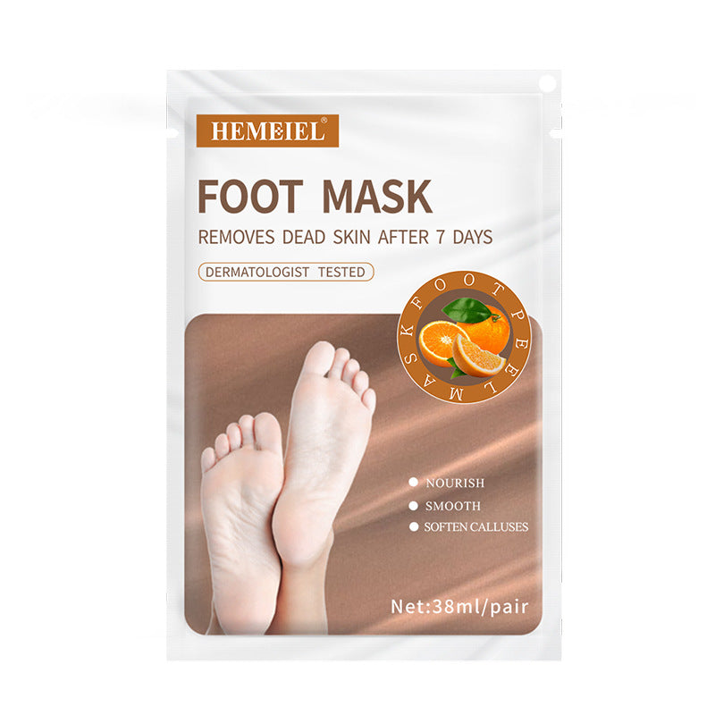 Masque exfoliant hydratant pour les pieds, éliminant les peaux mortes