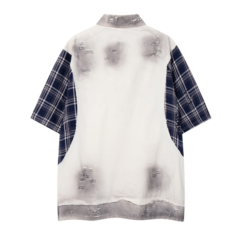 T-shirt en coton à manches courtes pour homme style streetwear