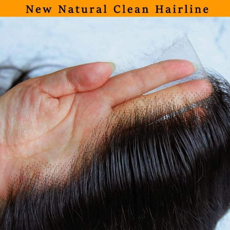Perruque en cheveux humains