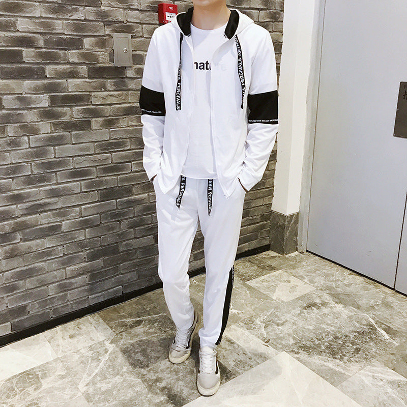 Habit :Ensemble de survêtement à capuche style coréen