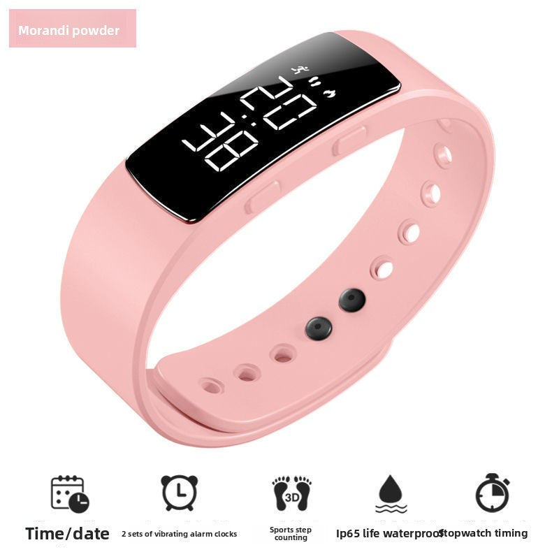 Montre réveil à vibration silencieuse multifonction