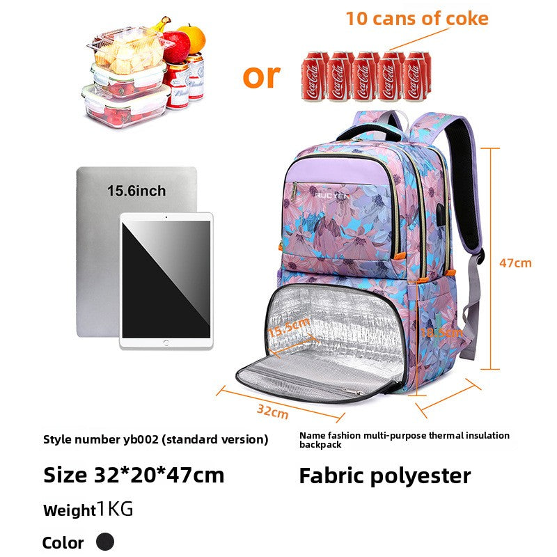 Sac à dos scolaire étanche et isolé