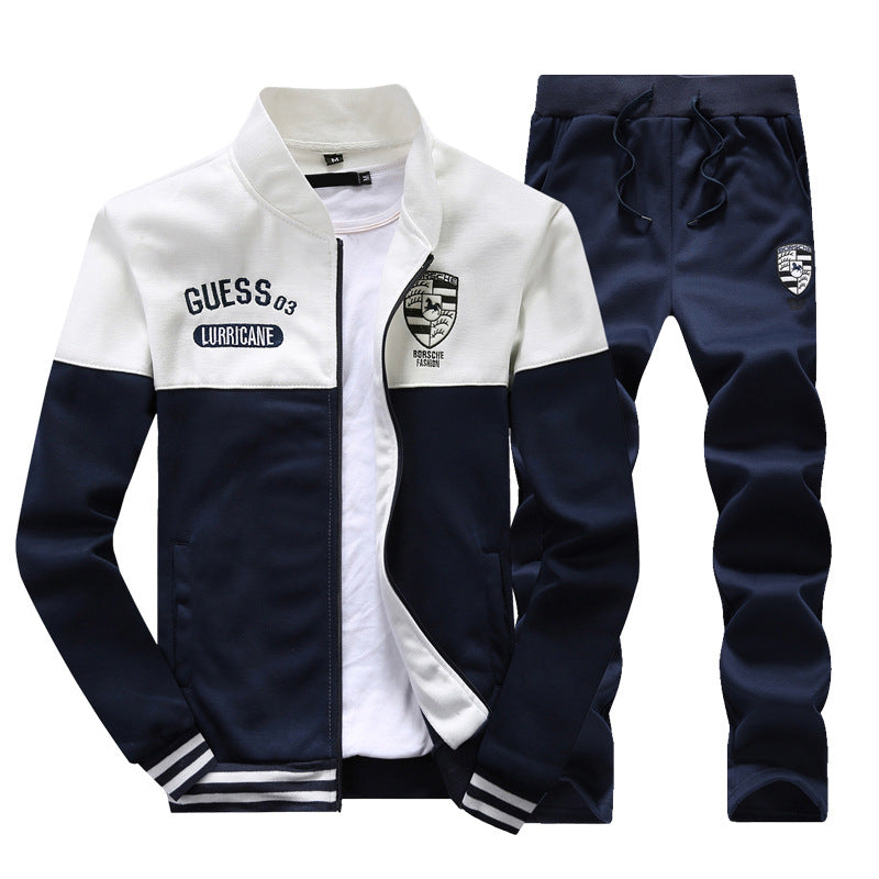 Habit :Ensemble homme M-6XL, vêtements de sport printemps/automne pour jeunes, vêtements de sport décontractés pour couples, vêtements de sport de course grande taille pour hommes