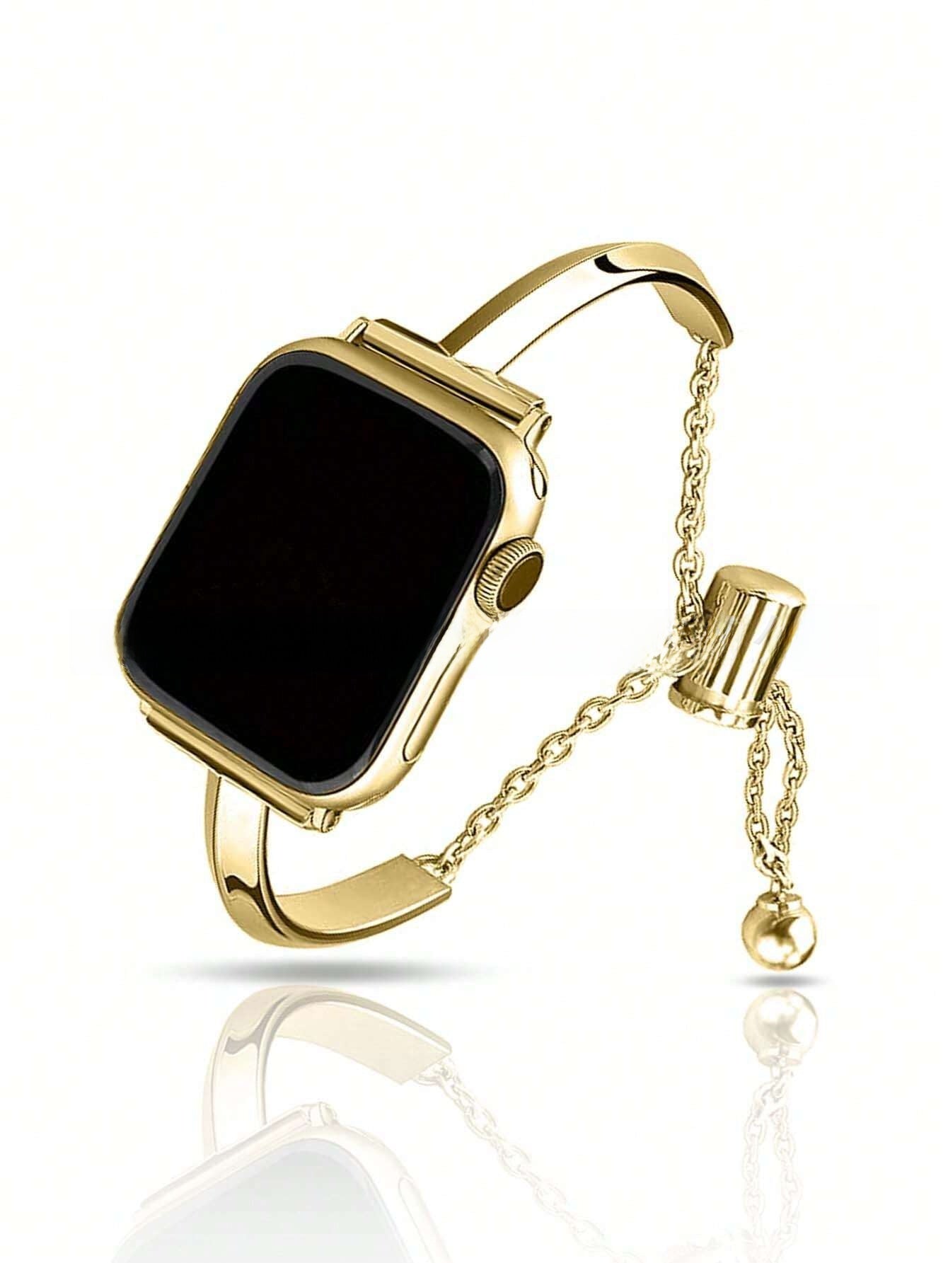 Applicable à l'Apple Watch avec le petit bracelet floral de style en T