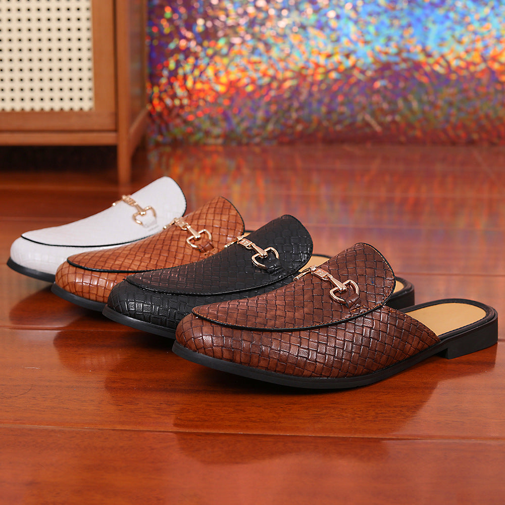Chaussons pour hommes respirants à enfiler
