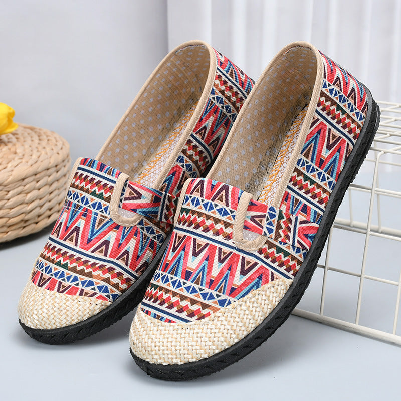 Chaussures simples brodées