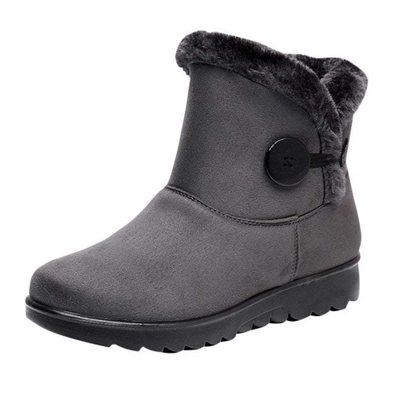 Chaussures :Bottes d'hiver pour femmes avec doublure en polaire