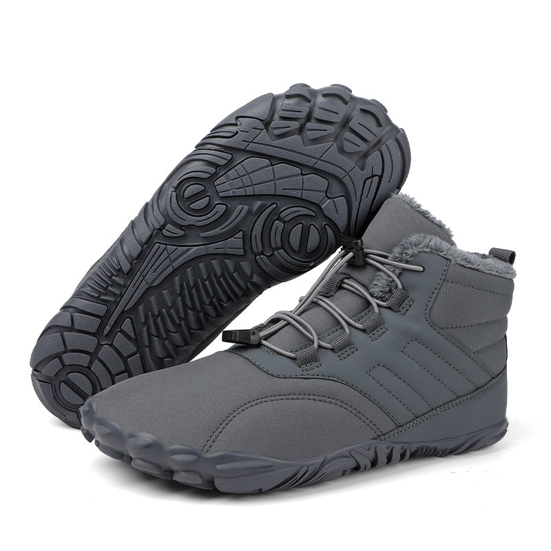 Bottes d'hiver imperméables avec doublure en polaire