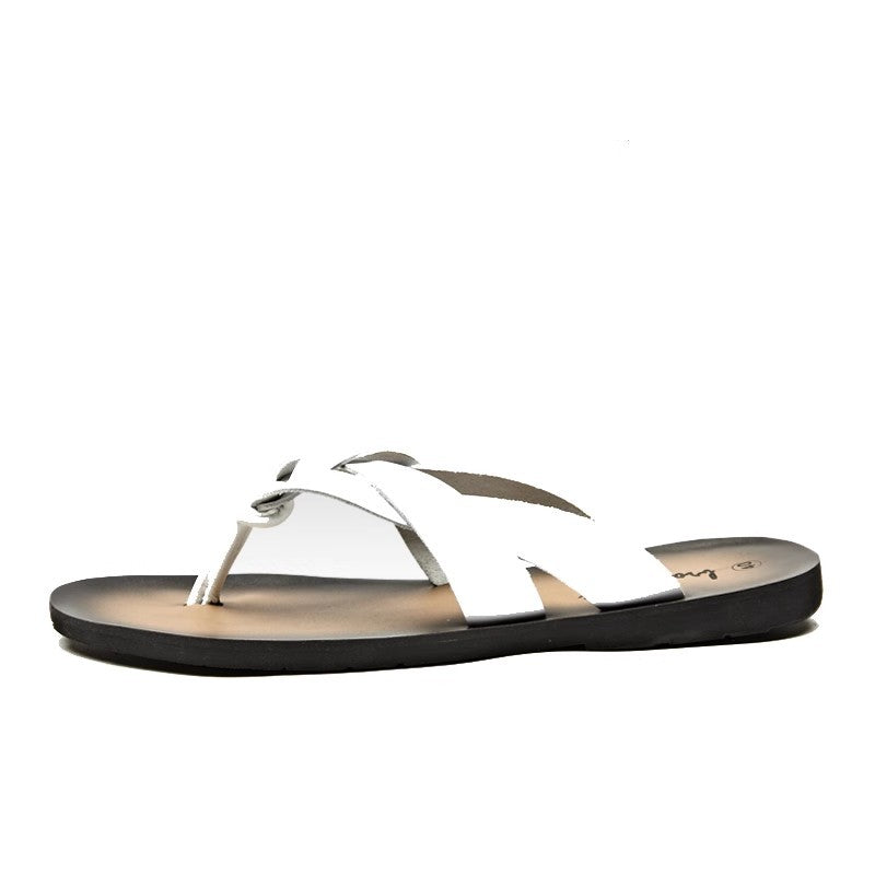 Tongs en cuir