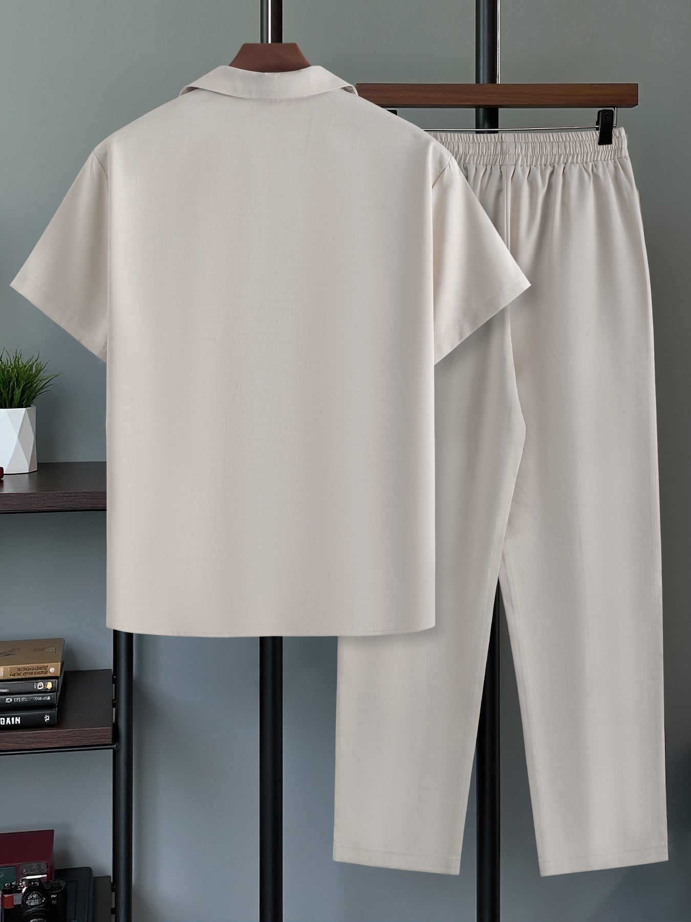 Ensemble décontracté deux-pièces avec blazer et pantalon