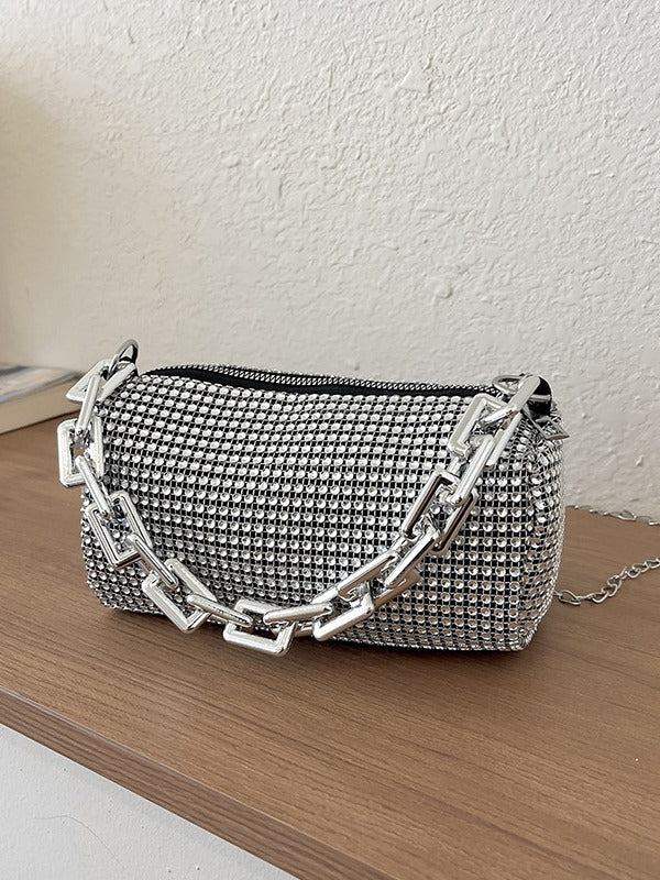Sac bandoulière à bandoulière diamant