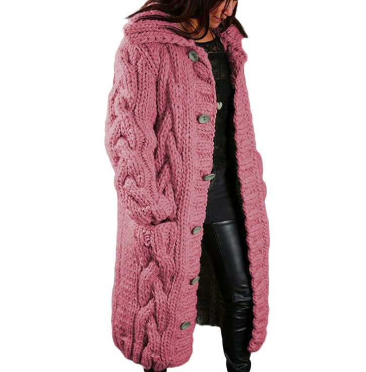 Nouveau cardigan multicolore, veste-pull grande taille