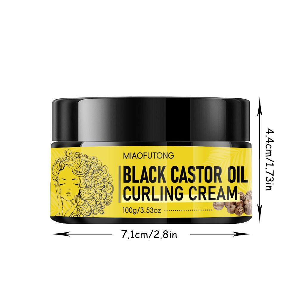 Crème Définissante de Boucles Élastiques pour Cheveux Naturellement Rebondissants